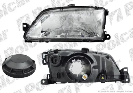 Фара основная PEUGEOT 306, 93- Polcar 5707100E