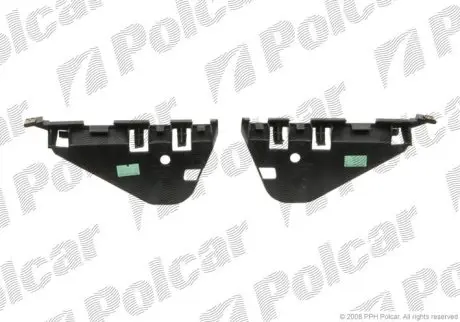 Кронштейн бампера лівий+правий Polcar 57109615