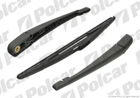 Щітка склоочисника задня з привідним важелем Hybrid 350mm Peugeot 307, 307 SW Polcar 5710RWT2