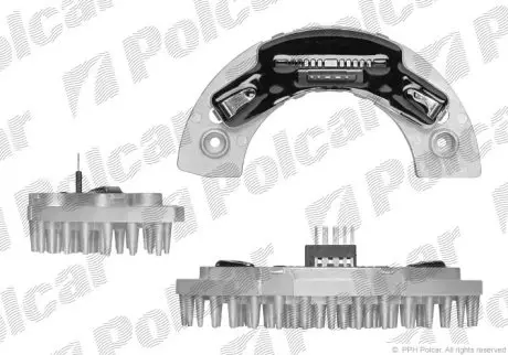 Резистор вентилятора салона Polcar 5723KST-4