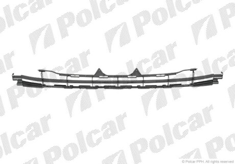 Решітка в бампері Polcar 572427-2