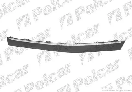Накладка бампера левая Polcar 57470715