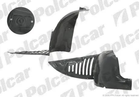 Подкрылок Polcar 5748FP-1