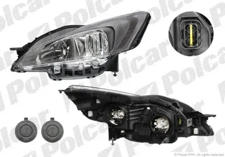 Фара основна Polcar 575609-V