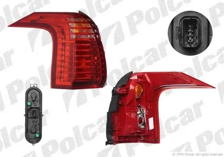 Ліхтар задній Polcar 578188-U
