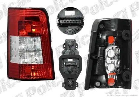 Фонарь задний Polcar 579187-S
