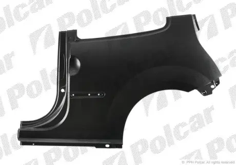 Крыло заднее правое Polcar 600184