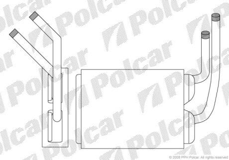 Радіатори обігріву Polcar 6003N8-1