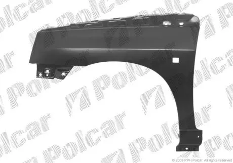 Крило переднє праве Polcar 600602