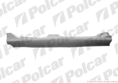 Порог правый Polcar 600742-Q