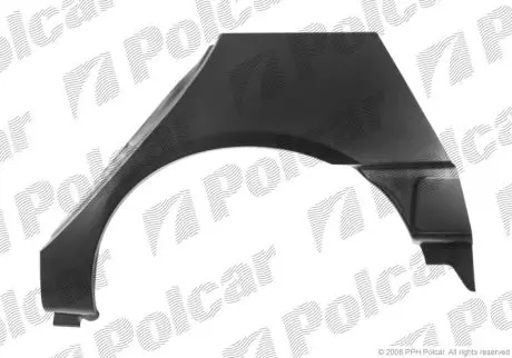 Ремкомплект крила заднього лівого Polcar 600783-8