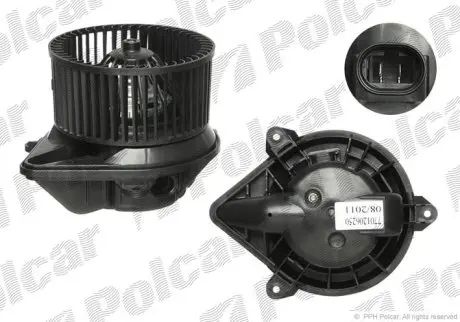 Вентилятор салону Polcar 6007NU-3