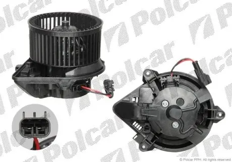 Вентилятор салону Polcar 6007NU-4
