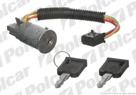 Замок запалювання комплектний Polcar 6007Z-05