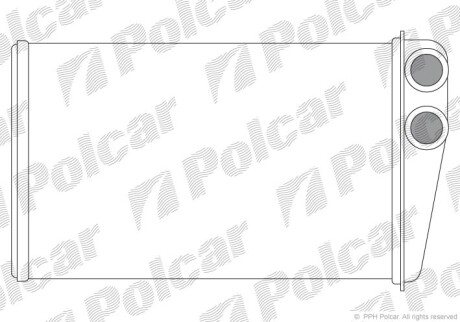 Радіатори обігріву Polcar 6012N8-2