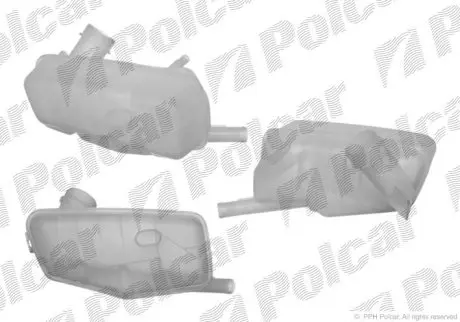 Бачок расширительный Renault Megane II, Scenic II 02 Polcar 6012ZB-1