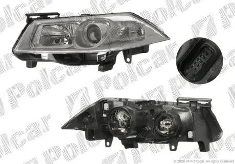 Фара основная Polcar 6013100E