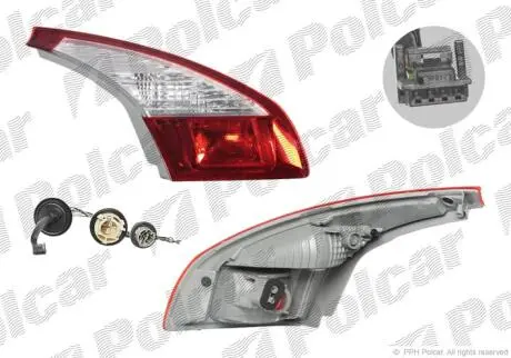 Ліхтар задній Polcar 6014881V
