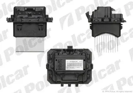 Резистор вентилятора салону Polcar 6014KST1X