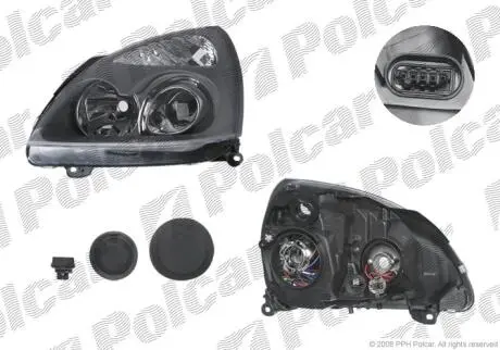 Фара основна Polcar 6016105E