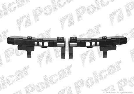 Підсилювач бампера лівий+правий Polcar 601696-3