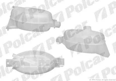 Бачок розширювальний Opel Vivaro 01- Polcar 6026ZB-1