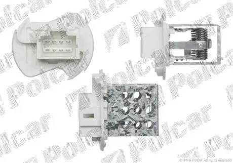 Резистор вентилятора салону Polcar 6041KST1X