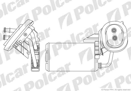 Радиаторы обогрева Polcar 6041N8-2