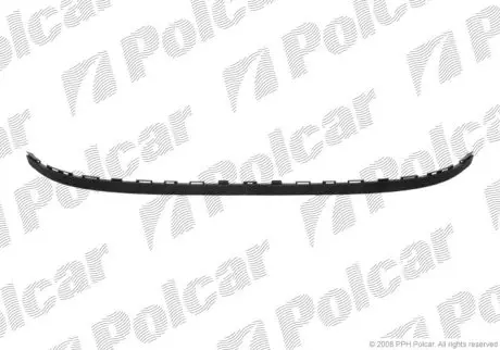 Спойлер бампера переднего Polcar 605525-J