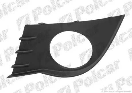Решітка в бампері ліва Polcar 605527-1
