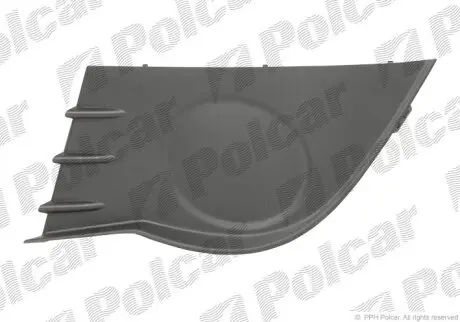 Решітка в бампері права Polcar 605527-4