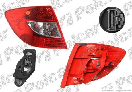 Фонарь задний Polcar 605987-U