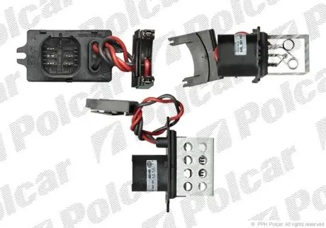 Резистор вентилятора салону Polcar 6060KST3X