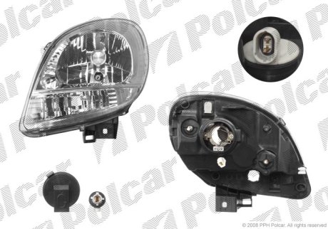 Фара основная Polcar 6061090E