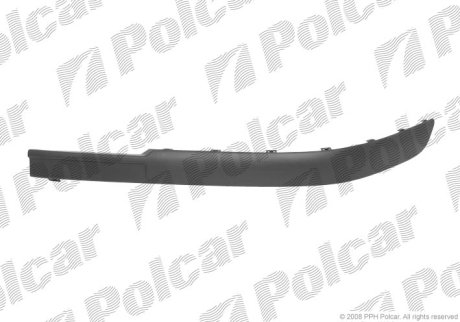 Молдинг бампера правий Polcar 607007-6