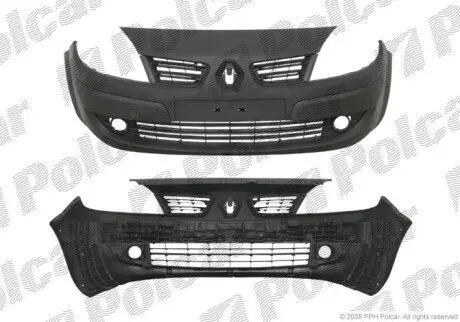 Бампер передний Polcar 60720702