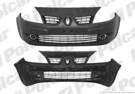 Бампер передний Polcar 60720711