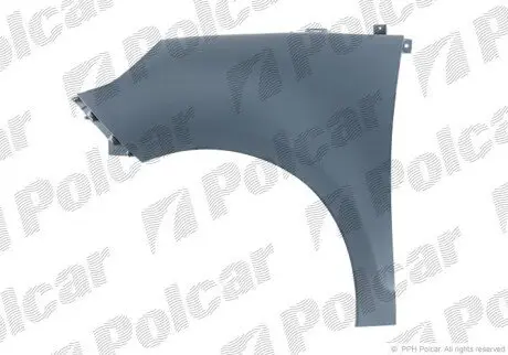 Крыло переднее левое Polcar 607301
