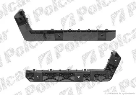 Кронштейн бампера правий Polcar 608096-6