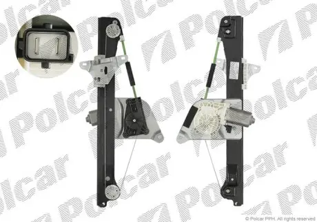 Склопідйомник електричний Polcar 6530PSE3