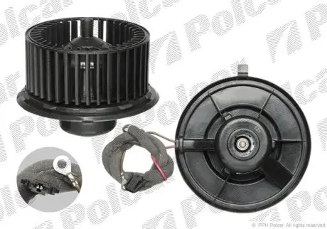 Вентилятор салона Polcar 6713NU-2