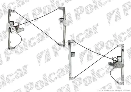 Склопідйомник електричний SEAT IBIZA (3d), 93- Polcar 6713PSE2