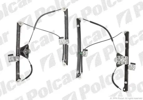 Склопідйомник механічний Polcar 6714PSM1