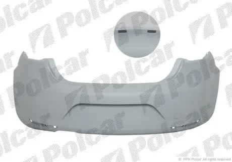 Фото бампер задній Polcar 672696 Бампер задній Polcar 672696