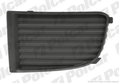 Решетка противотуманки в бампере правая Skoda Fabia 99- Polcar 691327-8