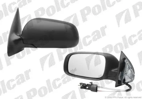 Дзеркало зовнішнє ліве Polcar 6913511E