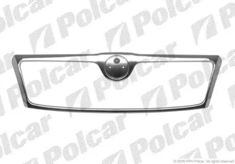 Молдинг решітки SKOD.OCTAVIA II,05- Polcar 692205-2