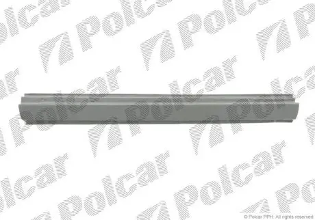 Ремкомплект порога лівий Polcar 692241-1
