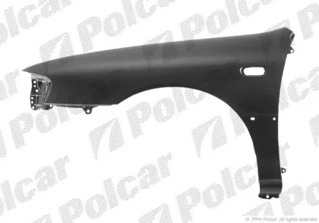 Крыло переднее правое Polcar 721002
