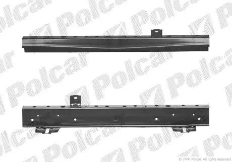 Балка нижня панелі передньої Polcar 721534